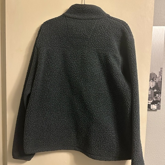 Navy Fleece Carhartt Pullover - Picture 7 of 7